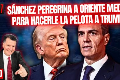 Sánchez peregrina a Oriente Medio para hacerle la pelota a Trump, colgarse medallas y hacerse fotos
