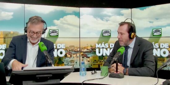 Carlos Alsina y Óscar Puente.