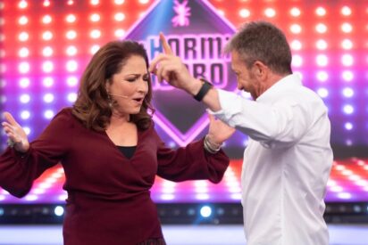 Gloria Estefan con Pablo Motos en El Hormiguero