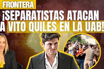 ¡Separatistas atacan a Vito Quiles en la UAB!
