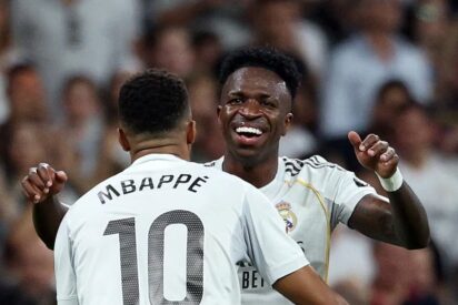 Mbappé y Vinicius