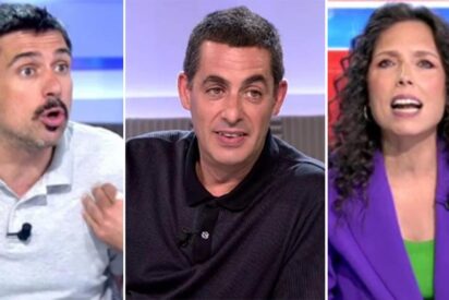 Ramón Espinar, Antonio Naranjo y Marta Nebot. 