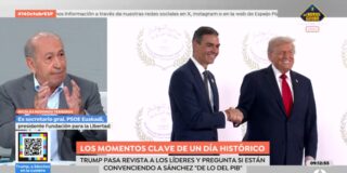 Nicolás Redondo hunde al monigote Sánchez que no pintaba nada en la cumbre de paz