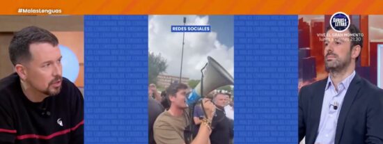 Pablo Iglesias alienta el acoso contra Vito Quiles.