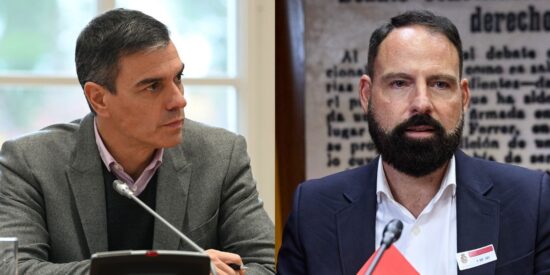 Pedro Sánchez y Mariano Moreno Pavón.