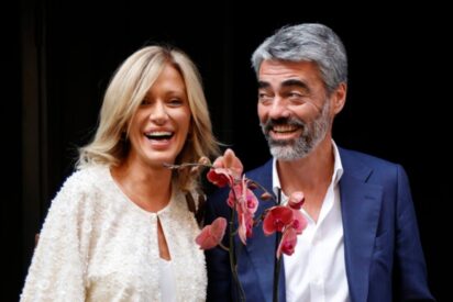 Susanna Griso con Luis Enríquez